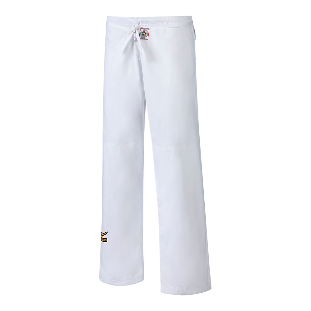 Damske Tepláky Mizuno IJF Biele Vypredaj JKWT25079